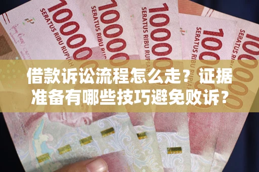 北京借款诉讼流程怎么走？证据准备有哪些技巧避免败诉？