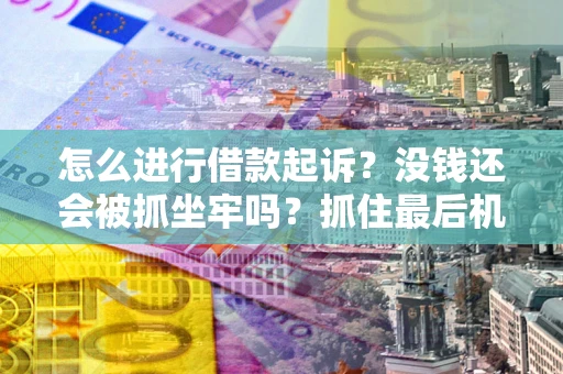 北京怎么进行借款起诉？没钱还会被抓坐牢吗？抓住最后机会！