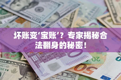 北京坏账变‘宝账’？专家揭秘合法翻身的秘密！