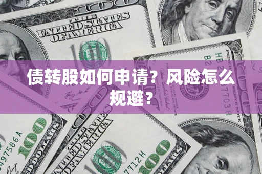 北京债转股如何申请？风险怎么规避？