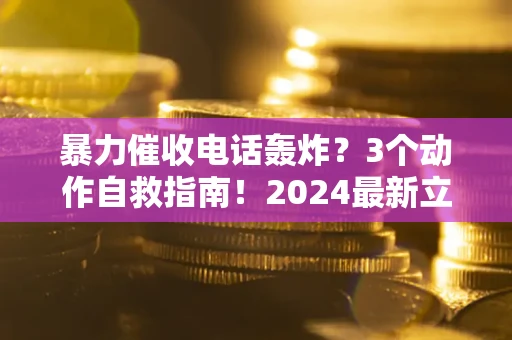 北京暴力催收电话轰炸？3个动作自救指南！2024最新立案标准全解析