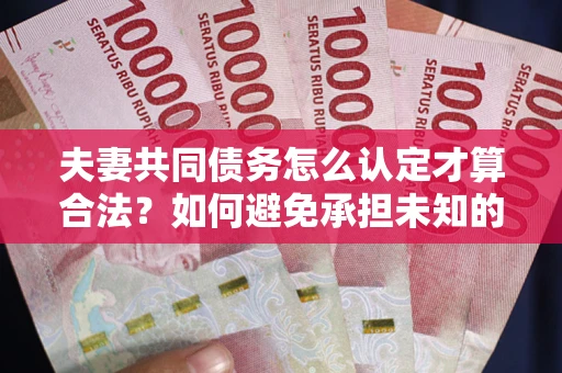 北京夫妻共同债务怎么认定才算合法？如何避免承担未知的债务风险？