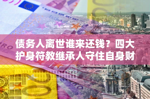 北京债务人离世谁来还钱？四大护身符教继承人守住自身财产